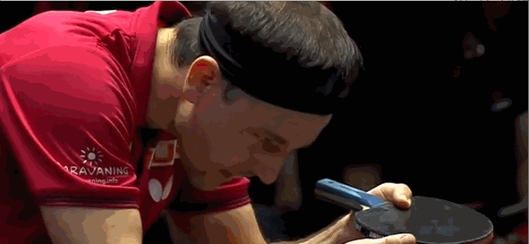 三点一线, 在哪了, 球下落到稍